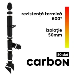 Cos de fum inox Carbon 50 SKD